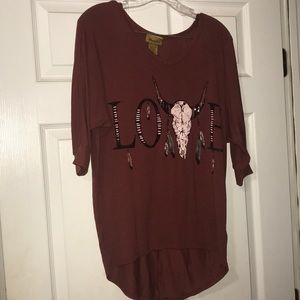 Wranglers Western LOVE Blouse